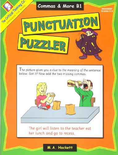 Punctuation Puzzlers, Level B Book 1 Commas and More,Used