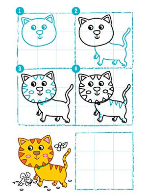 I Can Draw! Cute Animals: Easy StepbyStep Drawings (Dover How to Draw),Used