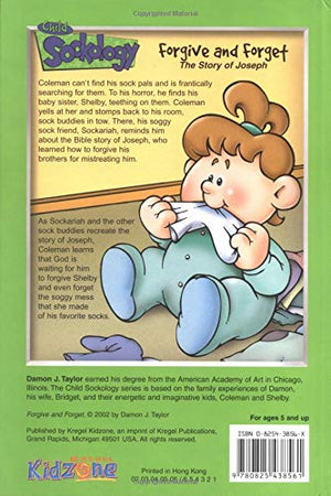 Forgive and Forget: The Story of Joseph (Child Sockology),Used