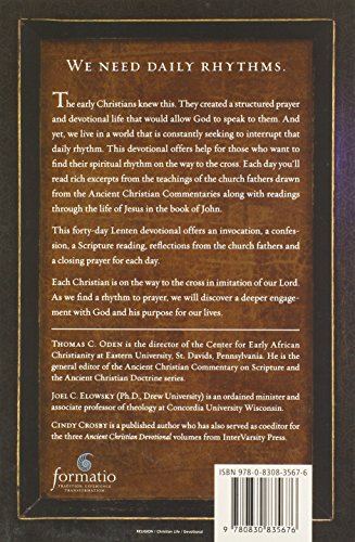 On the Way to the Cross: 40 Days with the Church Fathers,Used