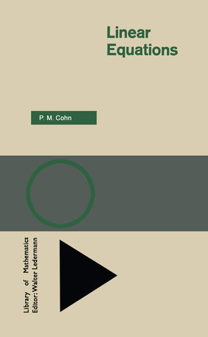 Linear Equations (Library of Mathematics),Used