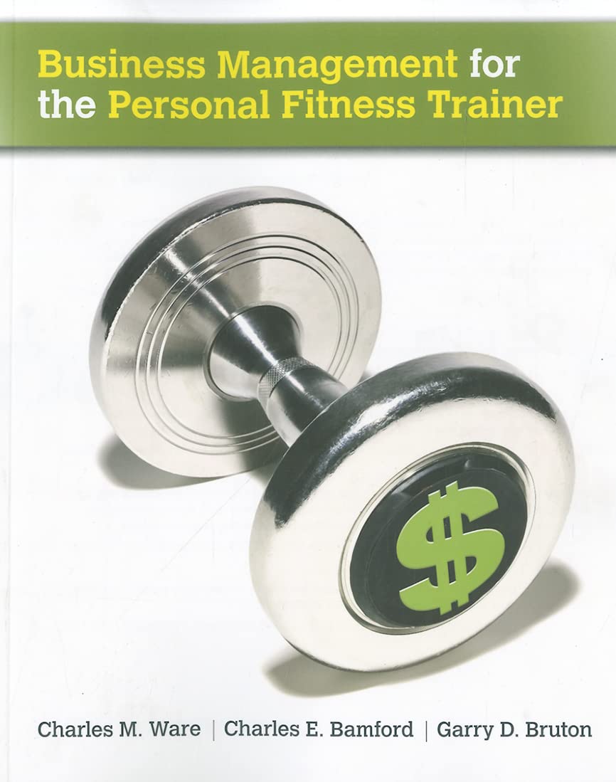 Business Management for the Personal Fitness Trainer,Used