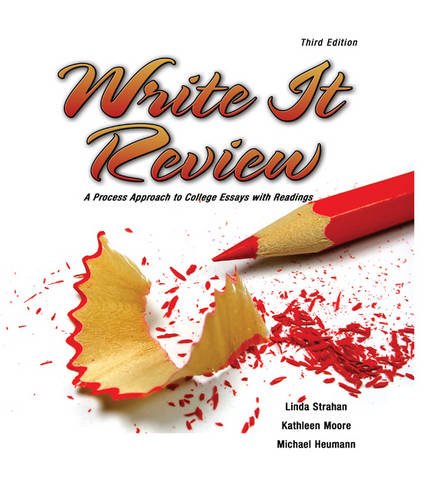 Write It Review: A Process Approach to College Essays with Readings,Used
