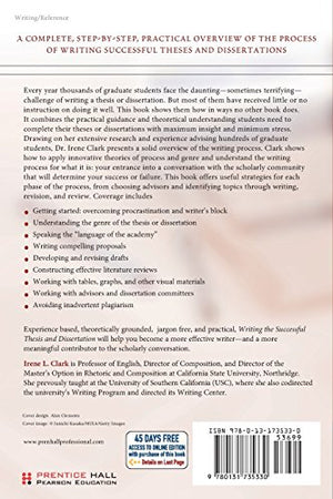 Writing The Successful Thesis And Dissertation: Entering The Conversation,Used
