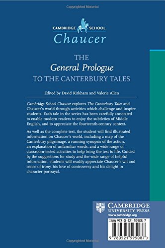 The General Prologue to the Canterbury Tales (Cambridge School Chaucer),Used