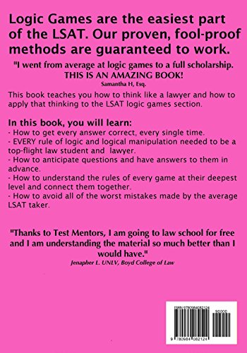 LSAT LOGIC GAMES: Everything You Need To Know,Used