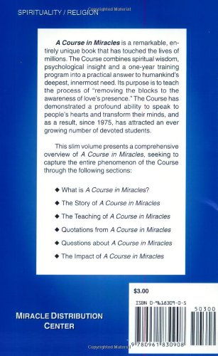 An Introduction to A Course in Miracles,Used