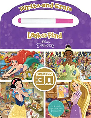 Disney Princess: Write and Ease Look and Find,Used