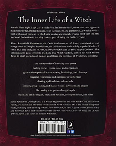 To Light A Sacred Flame: Practical Witchcraft for the Millennium (Silver Ravenwolf's How To Series, 2),Used