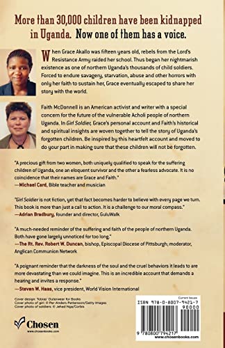 Girl Soldier: A Story of Hope for Northern Uganda's Children,Used