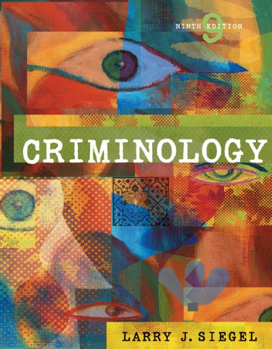 Criminology (with CDROM and InfoTrac) (Available Titles CengageNOW),Used