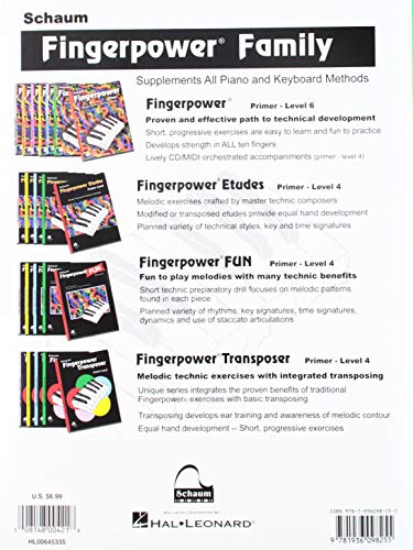 Fingerpower: Level 1 (Schaum Publications Fingerpower)  Piano Sheet Music Book (Schaum Publications Fingerpower(r)),New