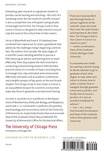 The Chicago Guide to Your Career in Science: A Toolkit for Students and Postdocs (Chicago Guides to Academic Life),Used