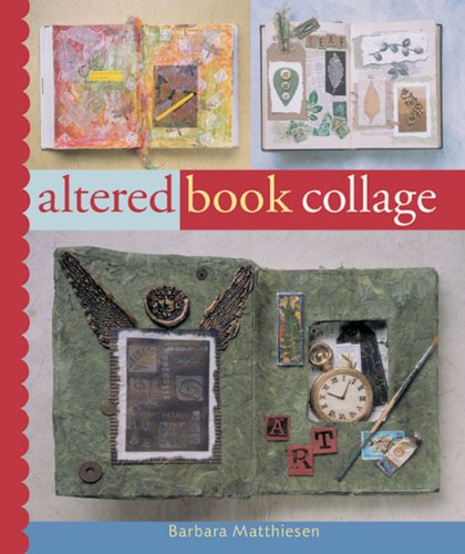 Altered Book Collage,New