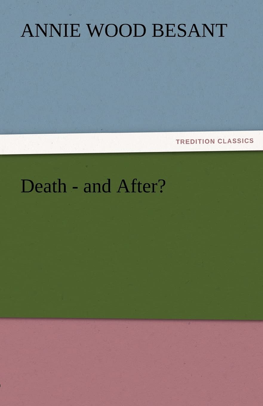 DeathAnd After?,Used