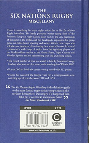 Six Nations Rugby Miscellany: Third Edition,Used