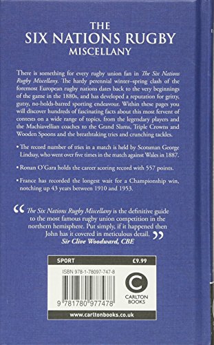 Six Nations Rugby Miscellany: Third Edition,Used