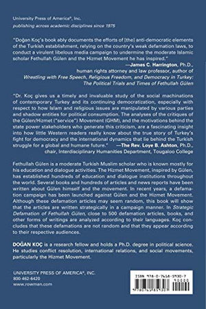 Strategic Defamation of Fethullah Glen: English vs. Turkish,Used