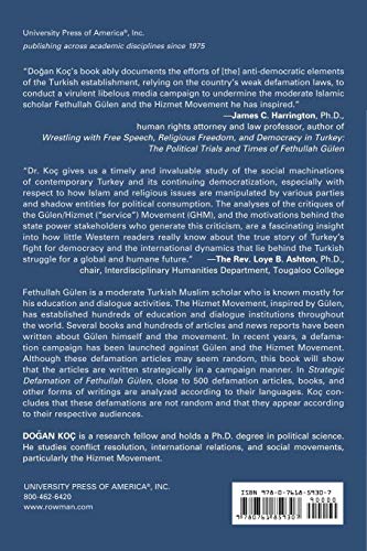 Strategic Defamation of Fethullah Glen: English vs. Turkish,Used