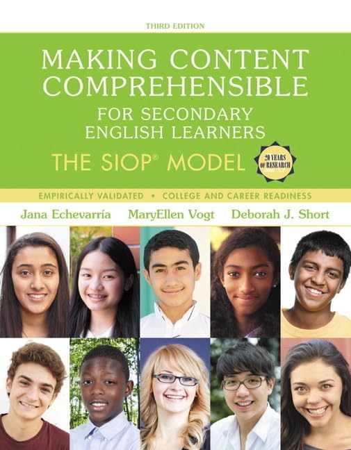 Making Content Comprehensible For Secondary English Learners: The Siop Model,Used