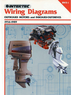 Proseries Wiring Diagrams Outboard Motors & Inboard Outdrives (19561989) Servic,Used