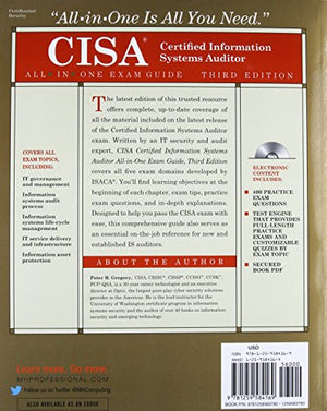 Cisa Certified Information Systems Auditor Allinone Exam Guide, Third Edition