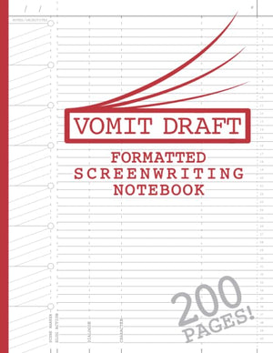 Blank Screenwriting Notebook: Write Your Own Movies  200 Pages of PreFormatted Script Templates  8.5' x 11' Journal for Ideas,Used