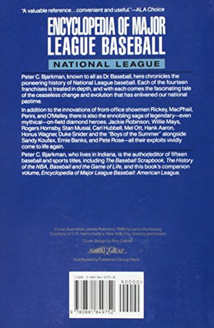 Encyclopedia Of Major League Baseball: National League, 1993-used