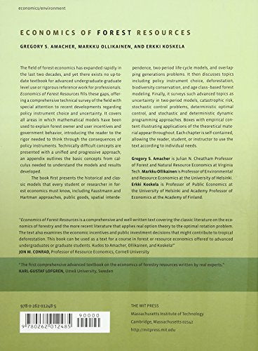 Economics of Forest Resources,Used