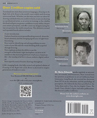 Drawing On The Right Side Of The Brain: The Definitive, 4Th Edition