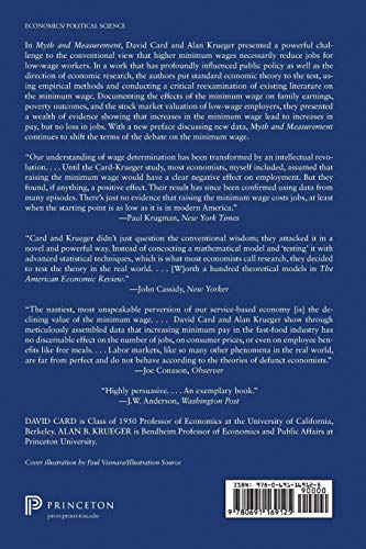 Myth and Measurement: The New Economics of the Minimum Wage  TwentiethAnniversary Edition,New