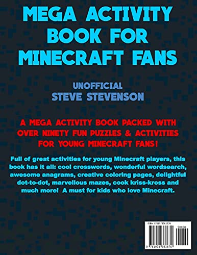 Mega Activity Book for Minecraft Fans,Used
