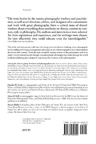 The Education Of A Photographer,New