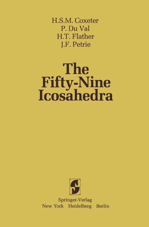 The FiftyNine Icosahedra (Lecture Notes in Statistics),Used