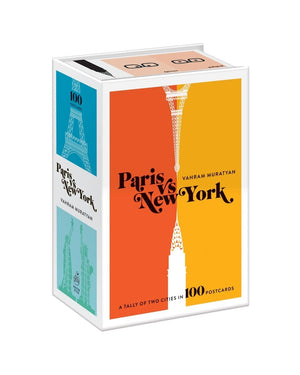 Paris Versus New York Postcard Box: A Tally Of Two Cities In 100 Postcards