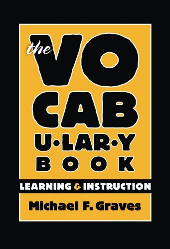 The Vocabulary Book: Learning & Instruction (Language and Literacy Series),Used