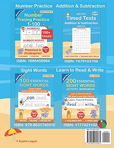 Trace Letters: Alphabet Handwriting Practice workbook for kids: Preschool writing Workbook with Sight words for Pre K, Kindergar,New