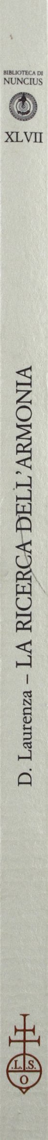 LA RICERCA DELL'ARMONIA,Used