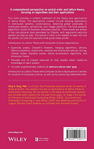 Introduction to Lattice Theory with Computer Science Applications,Used