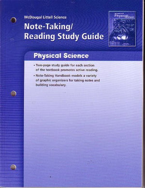 Notetaking / Reading Study Guide (Middle School Science),New
