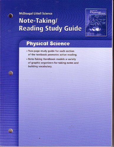 Notetaking / Reading Study Guide (Middle School Science),New