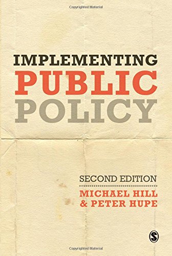 Implementing Public Policy: An Introduction to the Study of Operational Governance,Used