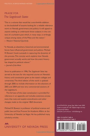 The Sagebrush State, 3d Edition: Nevada's History, Government, and Politics (Volume 3) (Shepperson Series in Nevada History),Used