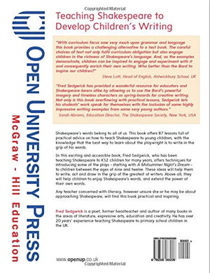 Teaching Shakespeare To Develop Children's Writing: A Practical Guide: 912 Years,Used