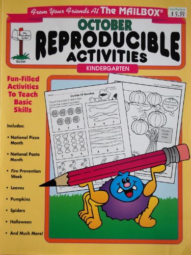 October: A Month Of Ideas At Your Fingertips! : Kindergarten (Mailbox Monthly Series),Used