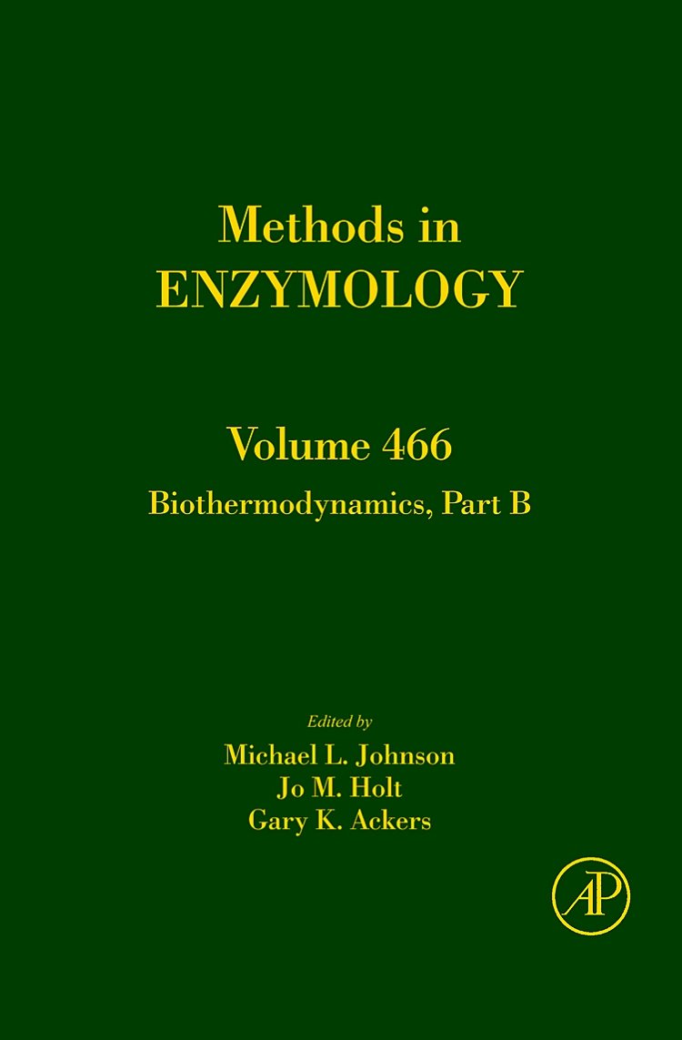 Biothermodynamics, Part B (Volume 466) (Methods In Enzymology, Volume 466),Used