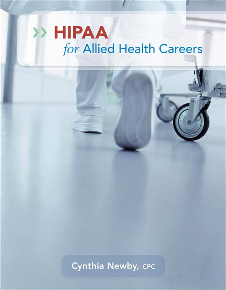 Hipaa For Allied Health Careers,Used