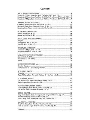 Piano Literature of the 17th, 18th and 19th Centuries, Bk 5 (Frances Clark Library for Piano Students),Used