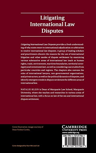 Litigating International Law Disputes: Weighing the Options,Used