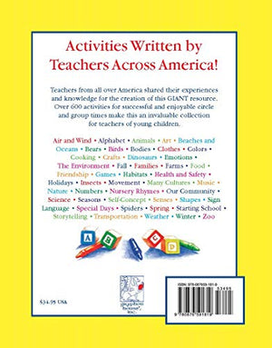 The GIANT Encyclopedia of Circle Time and Group Activities for Children 3 to 6: Over 600 Favorite Circle Time Activities Created,Used